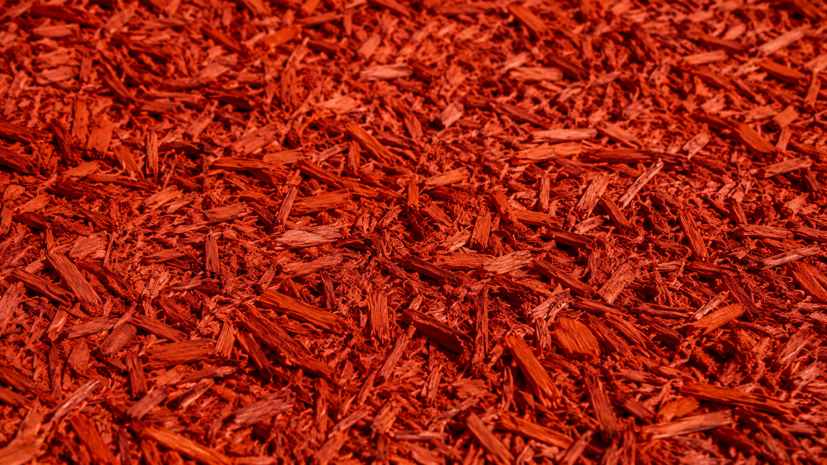 Red dyed mulch texture