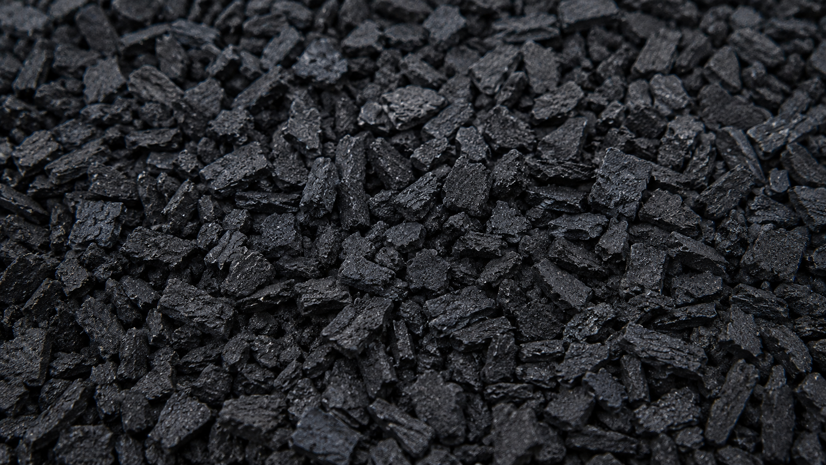 Rubber mulch texture